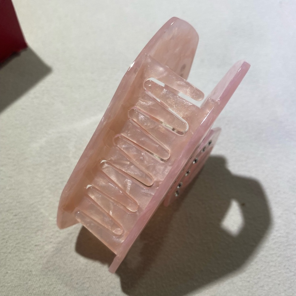 Pink and Blue Crystal Hair Claws - Picture 8 of 10